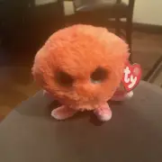 TY Puffies - SHELDON the Octopus (3 inch) - Stuffed Plush.
