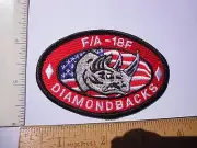 Military Aviation Patch USN F/A-18F Diamondbacks