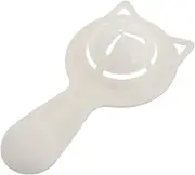 FONDOTIN Egg White Filter Yolk Separator Tool Egg Washer for Baking Dishwasher Safe Cat Design