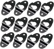 Angoily 20pcs Speaker Hanger Plate Surround Sound Box Hook Audio Speaker Mount Holder Wall Mount Bracket Iron Thickened for Strong Weight Bearing
