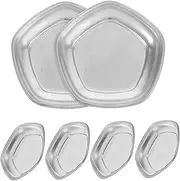 UPKOCH Artists' Palette Set 6pcs Model Tools Reusable Paint Mixing Trays Pigment Trays Easy to Use