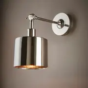 Portofino Wall Lamp Shiny Nickel - ELPRTFWL15SN