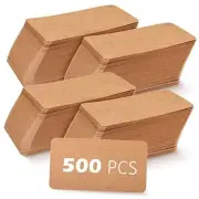 500 Pcs Blank Business Cards 3.5" x 2" Blank Index Study Flashcards Small Note