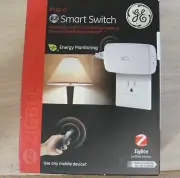 GE ZIGBEE 15a Plug-In Dual Outlet SMART Switch ZB4101