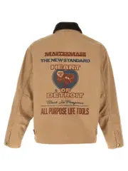 [Carhartt Wip] Carhartt Wip-Og Arcan Graphic Dearborn Puffer Jackets Marrone-Uomo L