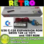 Commodore C128 U36 ROM - GEOS128 v2 1571 & 1581 ** Requires GEOS Disks ** [F03]