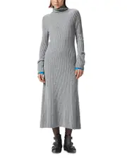 Pinko Highlander Wool Blend Sweater Dress