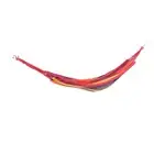 Northlight 39" x 78" Red, Yellow Blue and Green Large Stripe Poly Cotton Hammock