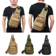 Tactical Shoulder Bag Sling Messenger Military Chest Pack Fanny Backpack Outdoor
