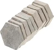 10Pcs Natural Rock Slices for Aquarium Decor Reptile Tank Landscaping Comfortable Habitat for Turtles Easy Setup for Fish Shelter High Realism Fish Tank Rocks