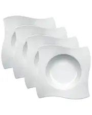 Villeroy & Boch Set of 4 New Wave Rim Soup Bowls