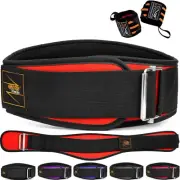 Weight Lifting Belt AUTO LOCK 6.5” Neoprene Padded Back Lumbar Support Gym Train