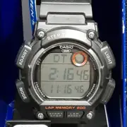 Casio WS2100H-1AVK Men's Large 48mm Black Step Tracker Watch - WS2100H-1AV org