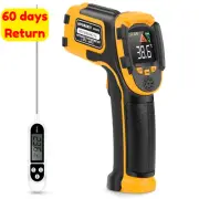 Infrared Non-Contact Laser Thermometer -58℉ to 1112℉ Emissivity Probe