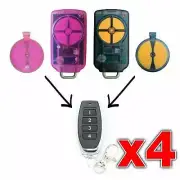 4 x ATA PTX5 TrioCode Garage Door Remote Replacement GDO 6v3/6v4/7v2/7v3/8v3/9v
