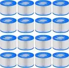 Easy Clean 16-Pack Type VI Filter Cartridges for Coleman SaluSpa & Lay-Z-Spa