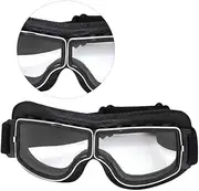 BESPORTBLE Motorcycle Riding Glasses Helmet Goggles for Snowboard Ski Uv400 Eye Protection Comfortable Fit