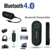 Bluetooth 4.0 Transmitter Audio Wireless Adapter 3.5mm R0T3 Jack TV Stereor V4G9