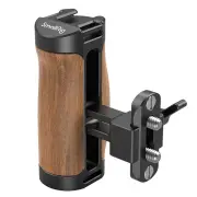 SmallRig Wooden NATO Side Handle with Quick Release NATO Rail - 2978