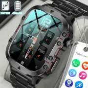 Smart Watch 2.01" Screen 3AT Waterproof Watches Bluetooth Call Ai Voice Sport