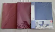 3- Binder with Clipboard Portfolio Document Paper Holder W/Metal Clip-New