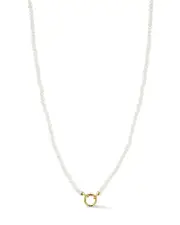 Moon & Meadow 14K Yellow Gold Cultured Freshwater Pearl Necklace, 17