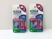 GUM Go-Betweens Proxabrush Refills Moderate (2 Packs Of 8 pcs Each) 16 Total NEW