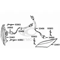 在飛比找蝦皮購物優惠-{勘}光陽原廠 雷霆王 180 方向燈組 左右方向燈配線 左