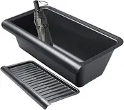 Waterproof Tray Under Car Seat Storage Box Washable Container Under Seat Tray Under Seat Vehicle Accessories for Daily Travel