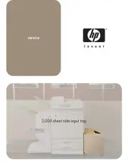 HP LaserJet 9500 Finisher and Feeder Service Manual (Parts & Diagrams)