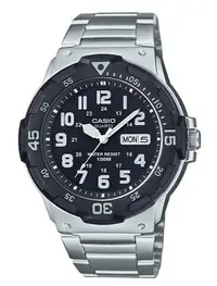 在飛比找Yahoo!奇摩拍賣優惠-【萬錶行】CASIO 潛水風格不鏽鋼腕錶  MRW-200H