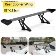 Universal Black Adjustable GT-Style Visiblility Trunk Spoiler Wing (for: Honda)