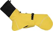 Rain Coat for Dogs | Double Collar Waterproof Dog Raincoat - Adjustable Reflective Pet Poncho Lightweight Jacket Clothes for Medium Doggy, Puppy & Outdoor