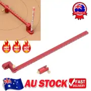 Woodworking Compass Scriber 300mm Fixed Point Marking Gauge Adjustable Tool AF