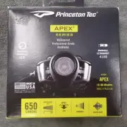 New Princeton Tec Apex 650 Headlamp APX21-BK/DK