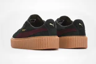 PUMA熱門鞋款Puma x Rihanna Suede Creeper蕾哈娜聯名鞋款 復古休閒鞋增高鞋麂皮款 蔡依林