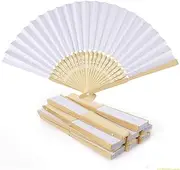 [FORAO] Folding Fan 50 / 30pcs Personalized Baby Shower Foldable Paper Fan Portable Party Wedding Supplies Hand Fan Gift Decoration Wedding Fans Handmade Decorative Accessories (Color : 30pcs, Size : Person