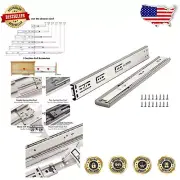 Smooth Opening 22'' Drawer Slides - 150LB Weight Capacity & Zinc Plated Finish