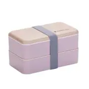 Lunch Boxes Container Bundle Divider Japanese with Utensils Spoon and Fork