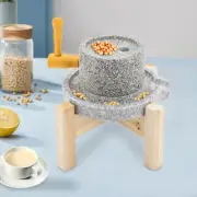 Dry/Wet Natural Hemp Stone Paste Mill Hand Stone Mill Hand Grain Grinding Mill