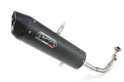 GPR Exhaust Honda Anf 125 Innova 1995-2012 FURORE NERO RACE DB Killer Full Line