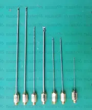 Liposuction Cannulas Set of 7 Pieces Fat Grafting Fat Transplantation Kit