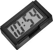 Mobestech Car Digital Clock Thermometers Clock for Car Dashboard Portable Clock Large Number Digital Clock Clocks Clock Shaped Car Pendant Clock Numbers Magnetic Digital Clock Plastic Black