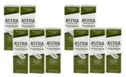 Astra Double Edge Blade (Green) 1000 ct (10 X 100 )- Fast Shipping