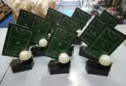 1x 190mm, 1x 160mm 8x 130mm Netball Trophies. Perfect for B&F, R/up and 8 others