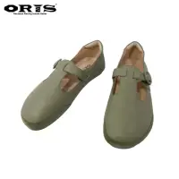 在飛比找momo購物網優惠-【oris 帆船鞋】反毛真皮手工包鞋-綠-S2604N06(
