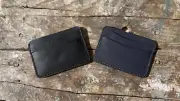 Slim Minimalist Front Back Pockets Real Handmade Leather Wallets for Men Women