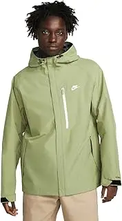 [Nike] Sportswear Storm-FIT Legacy Men's Hooded Shell Jacket (US, Alpha, Large, Regular, Regular, Alligator/Alligator/Sail)
