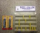 2 X Halco Lures Tailor & Mackerel Slugs With Eye's & 1 Lure Box