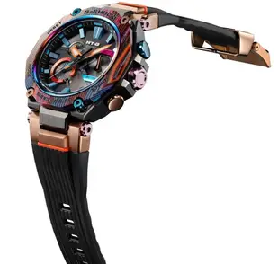 CASIO G-SHOCK 35週年 35th 手錶 紀念錶 MTG B2000XMG 玻纖 碳纖維 彩鈦 鈦金屬 電鍍 藍寶石 太陽能 六局電波 日本製 彩色